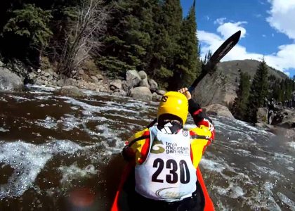 Kayaking 2011 TEVA Mountain Games - Steep Creek Kayak Run | aquasport.tv