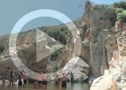 Cliff Jumping at The Mound | aquasport.tv