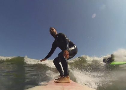 Surfing at Jenness Beach | aquasport.tv