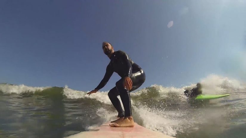 Surfing at Jenness Beach | aquasport.tv