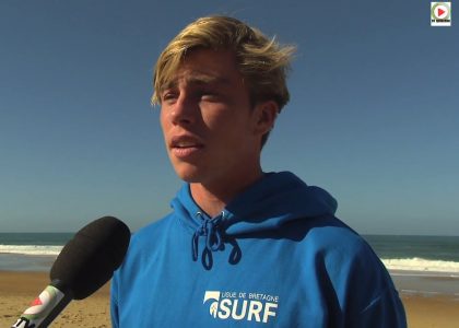 Théo Julitte hope of breton surfing - Quiberon 24/7 TV | aquasport.tv