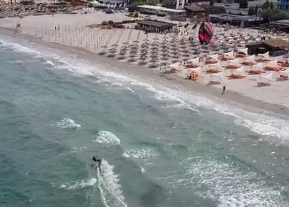 Kitebording @ H2O beach, Mamaia, Constanta | aquasport.tv