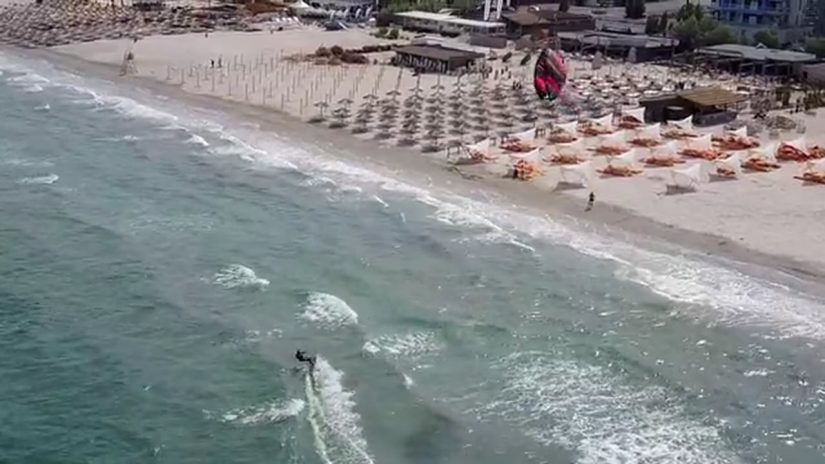 Kitebording @ H2O beach, Mamaia, Constanta | aquasport.tv