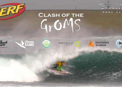 NERF Clash of the Groms - Thurso Surf Festival 2017 | aquasport.tv