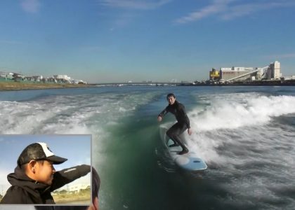 You practice surf boat Shonan longboards | aquasport.tv