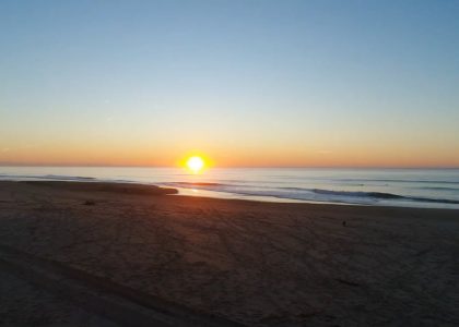 Sunset Surfing