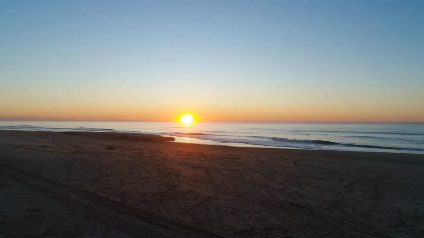 Sunset Surfing