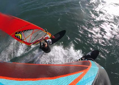 Bodega Bay CA Windsurf Session 1202018