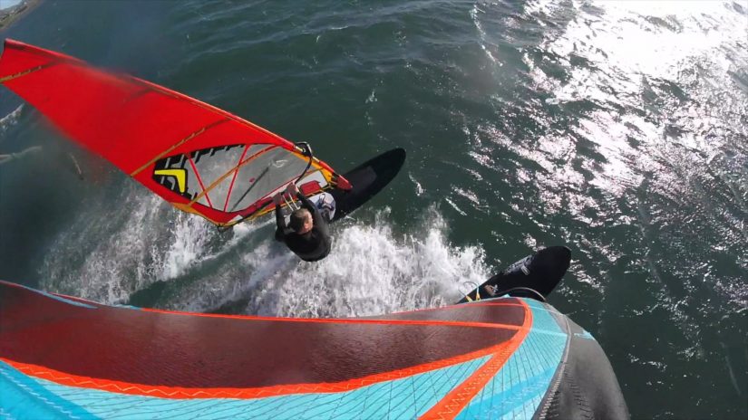 Bodega Bay CA Windsurf Session 1202018