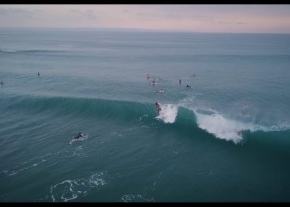 Surfs Up at Echo Beach