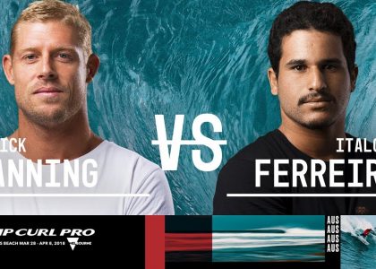 Mick Fanning vs. Italo Ferreira FINAL Rip Curl Pro Bells Beach 2018