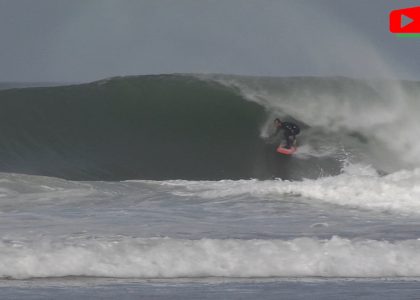 St. Peter Quiberon Surfing with cruel waves TV Quiberon 247