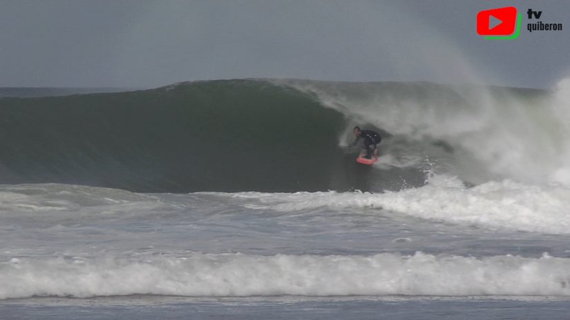 St. Peter Quiberon Surfing with cruel waves TV Quiberon 247