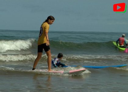 Hendaye Green surfing track ESTV Euskadi Surf TV