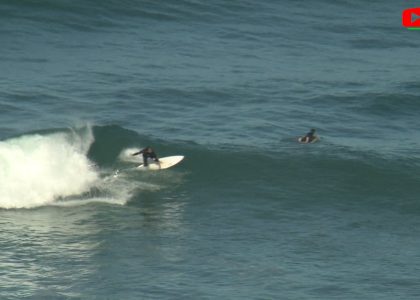 Biarritz Surfing in Cte des Basques mode ESTV Euskadi Surf TV